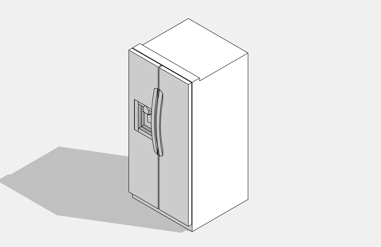 Refrigerator - Upright - Double