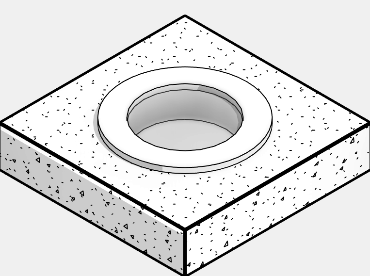 Light Fixture - Recessed - Round