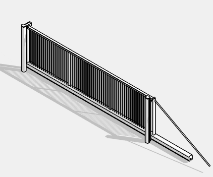 Gate - Sliding - Single