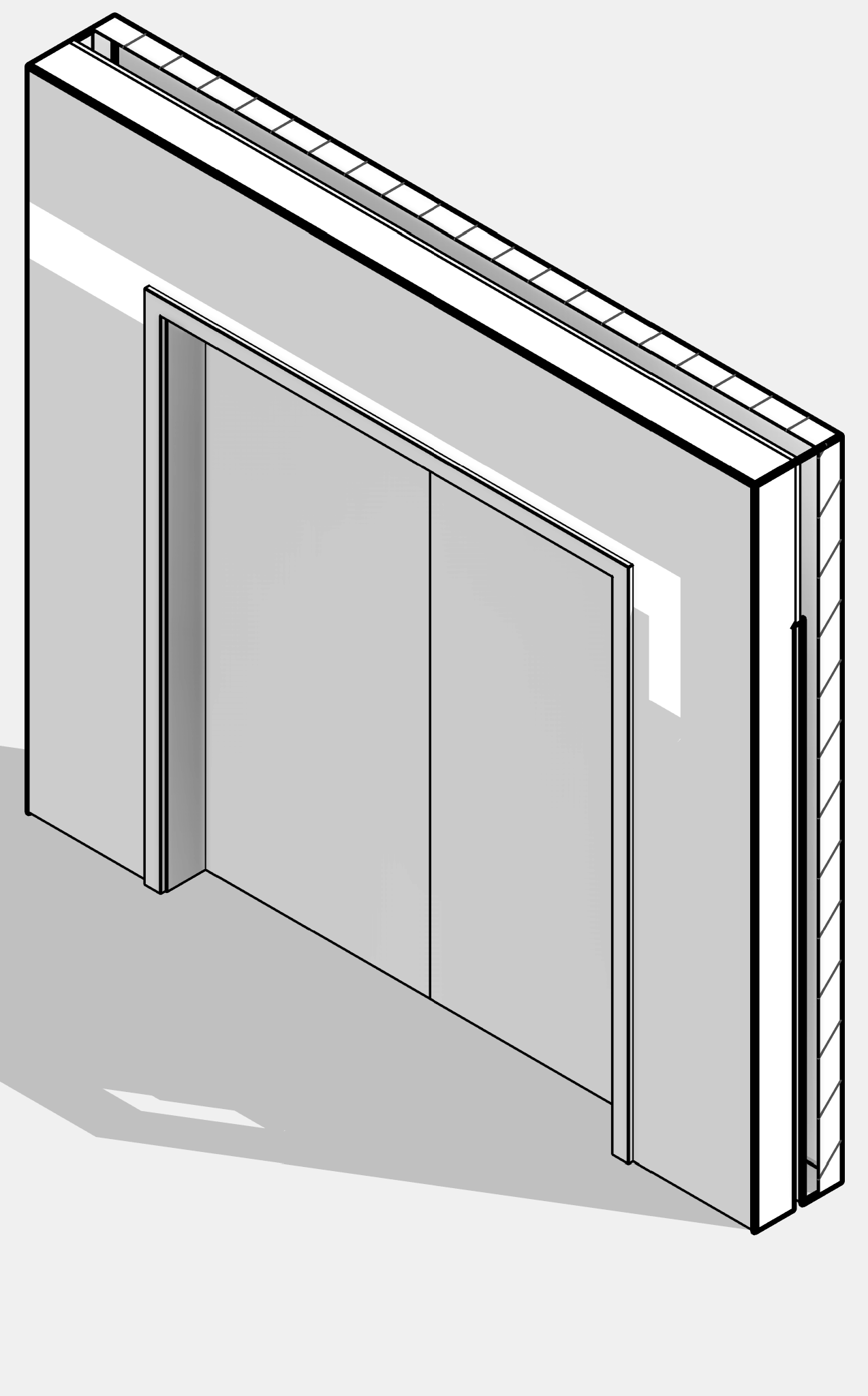 Door - Pocket - Double