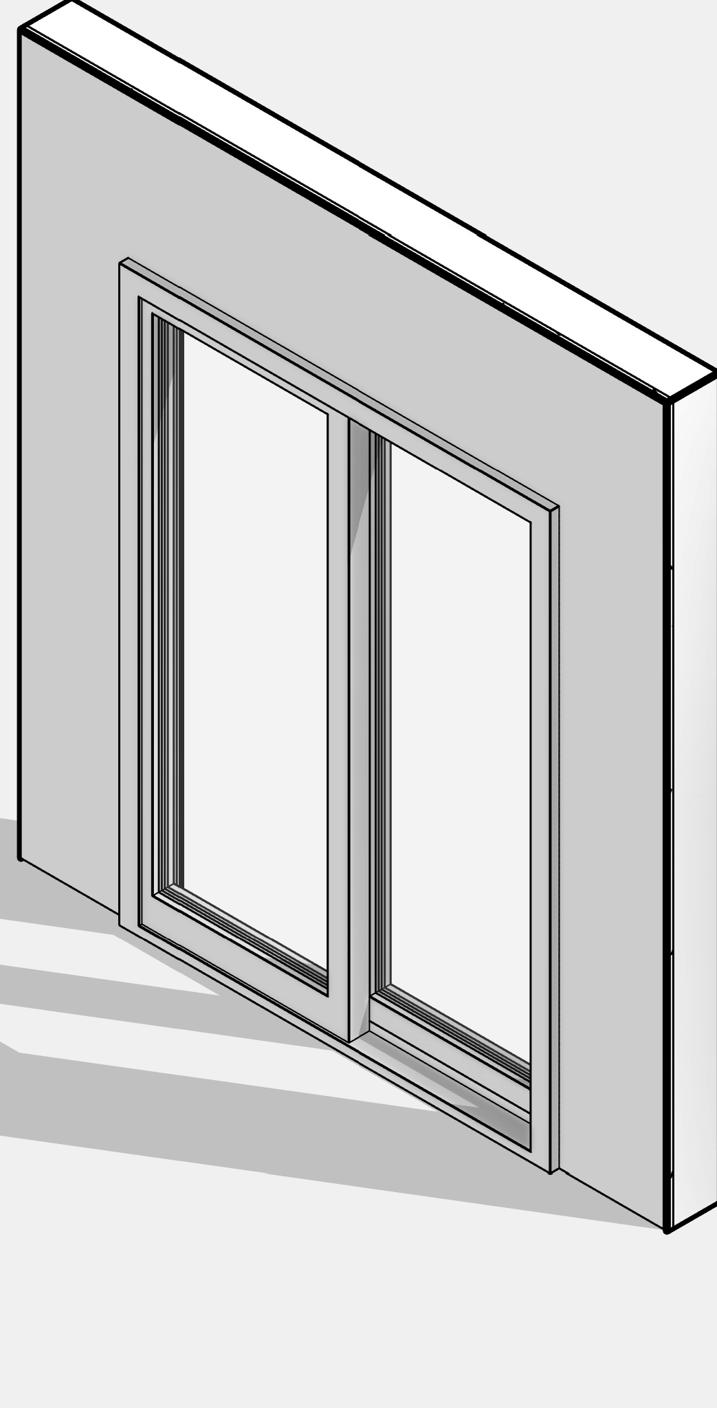 Window - Sliding - Two Panels