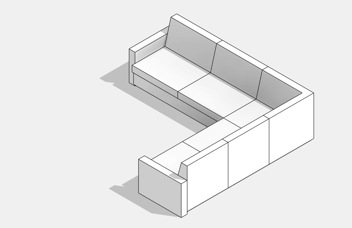 Sofa - L - 5Seater