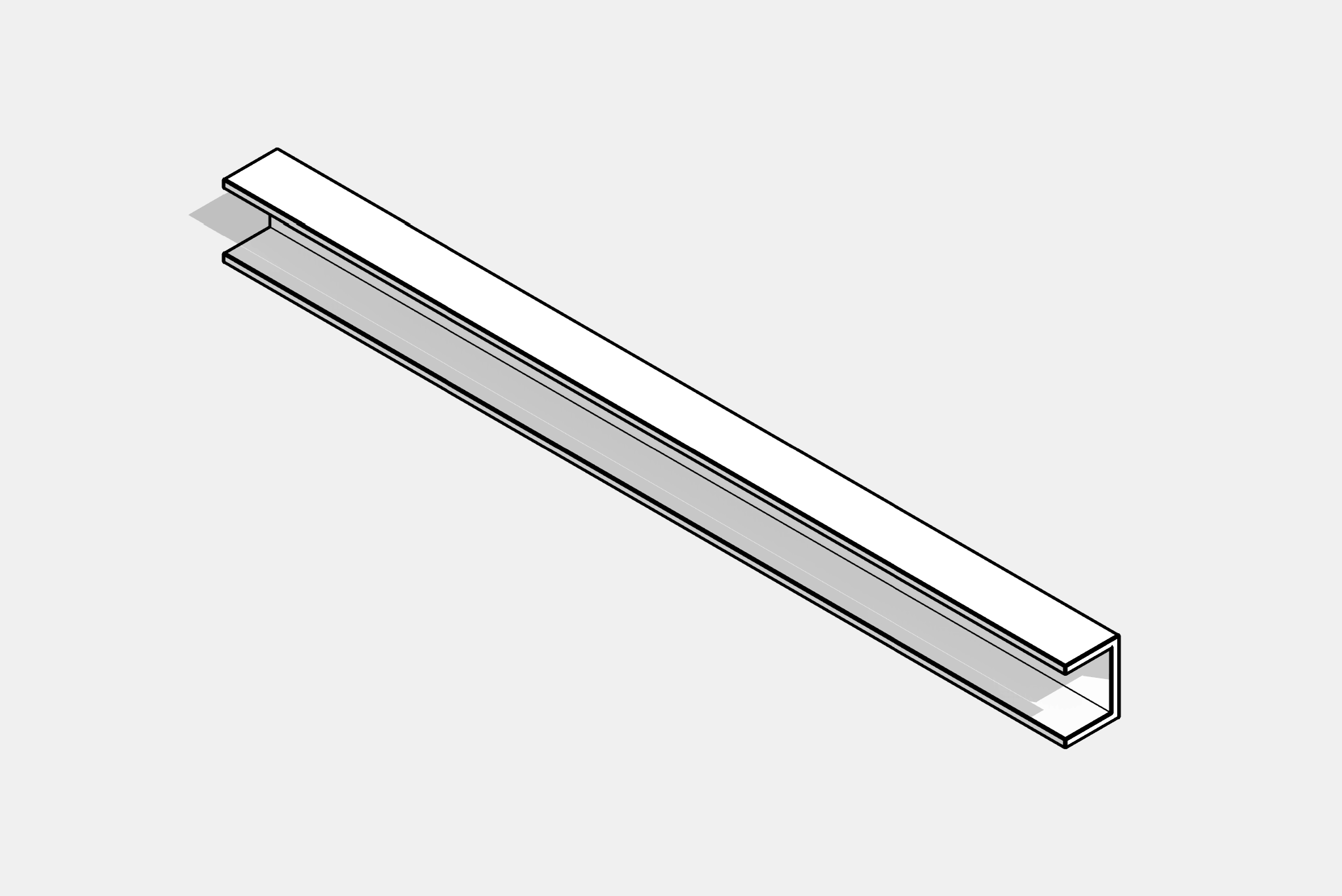 Beam - Steel - C Channel