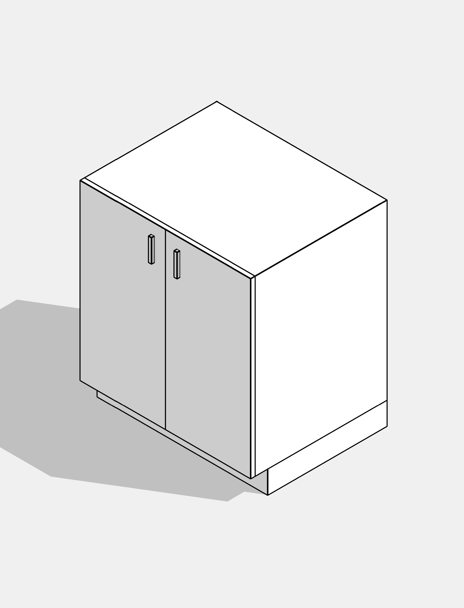 Cabinet - Base - Double Door