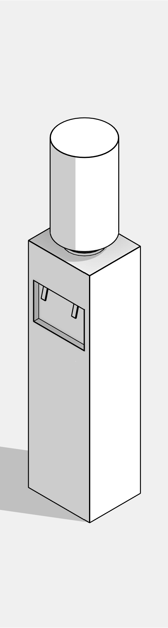 Water Dispenser - Freestanding - Bottled