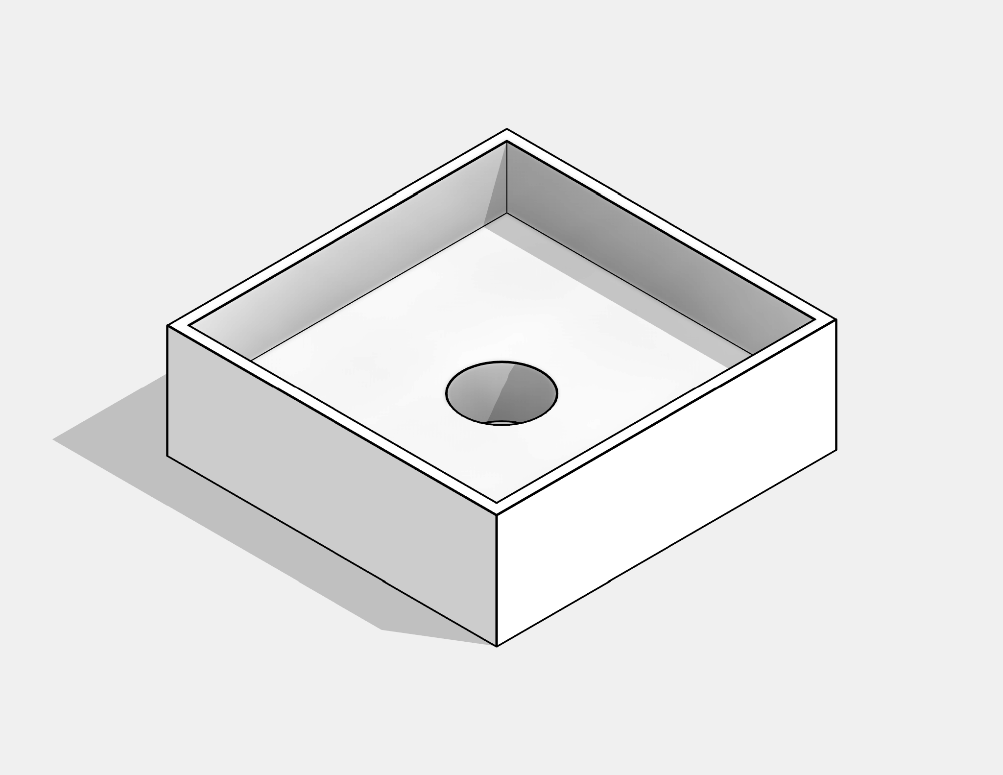 Sink - Mop - Rectangular