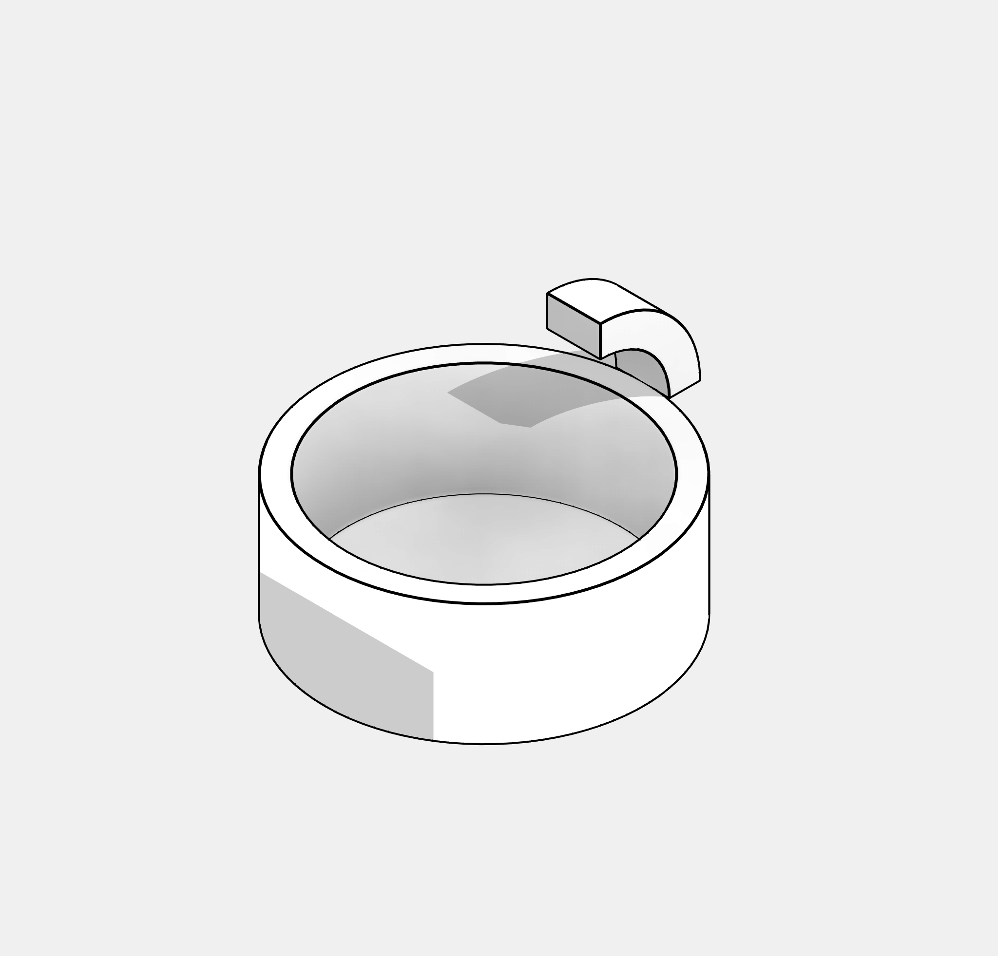 Sink - Vanity Round - Single