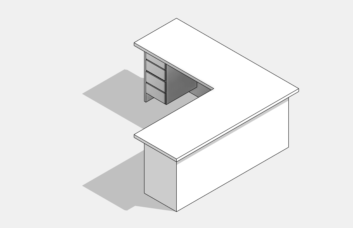 Desk - L