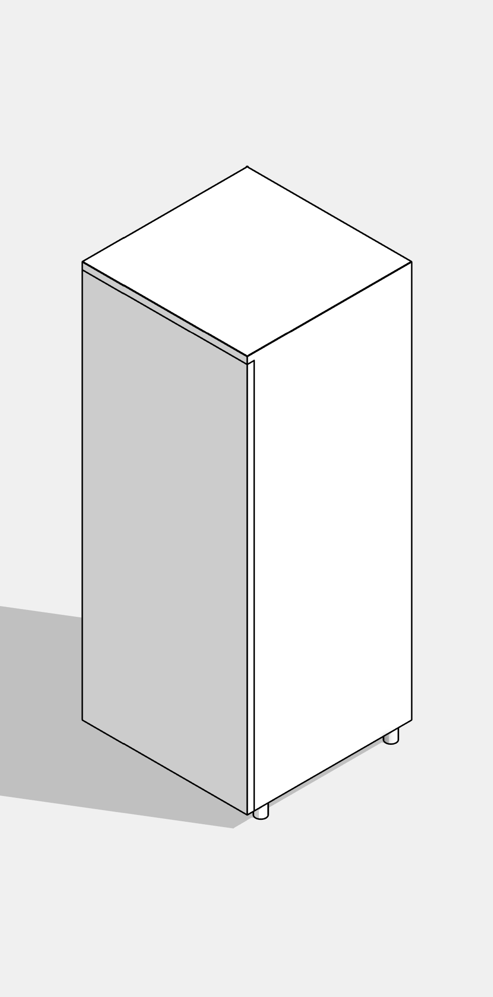 Refrigerator - Full Height - Single Door