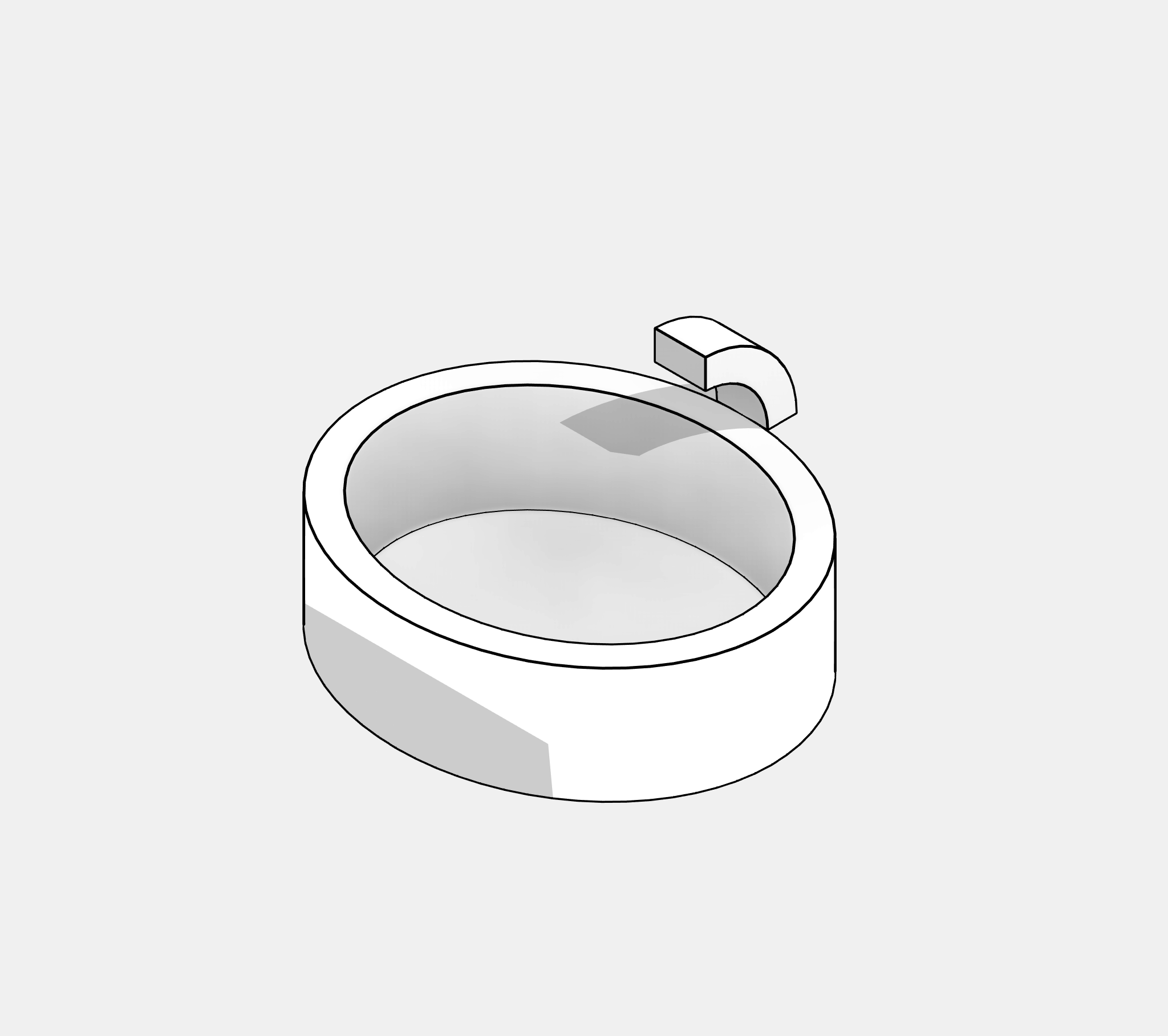 Sink - Vanity Oval - Single