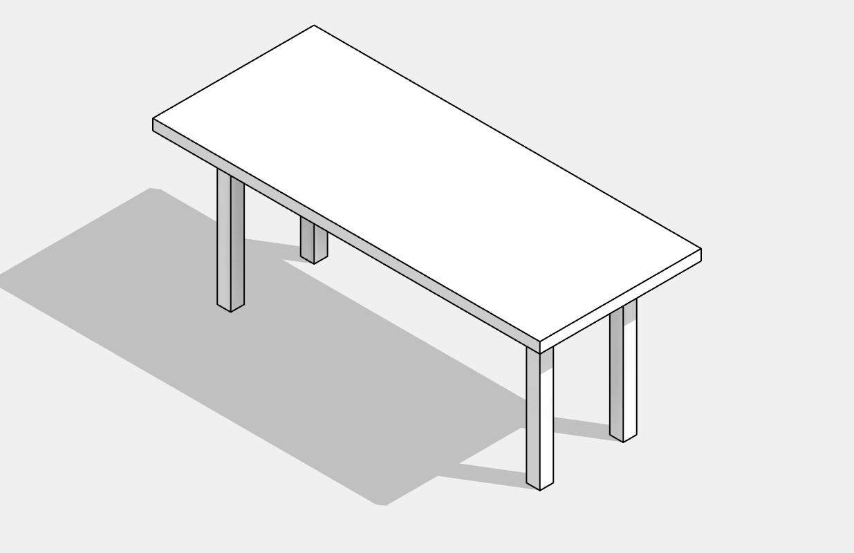 Table - Straight