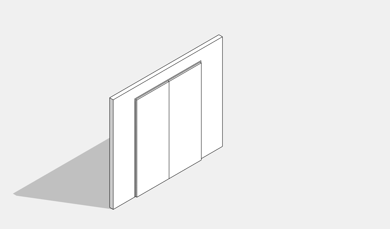 Door - Double - Sliding