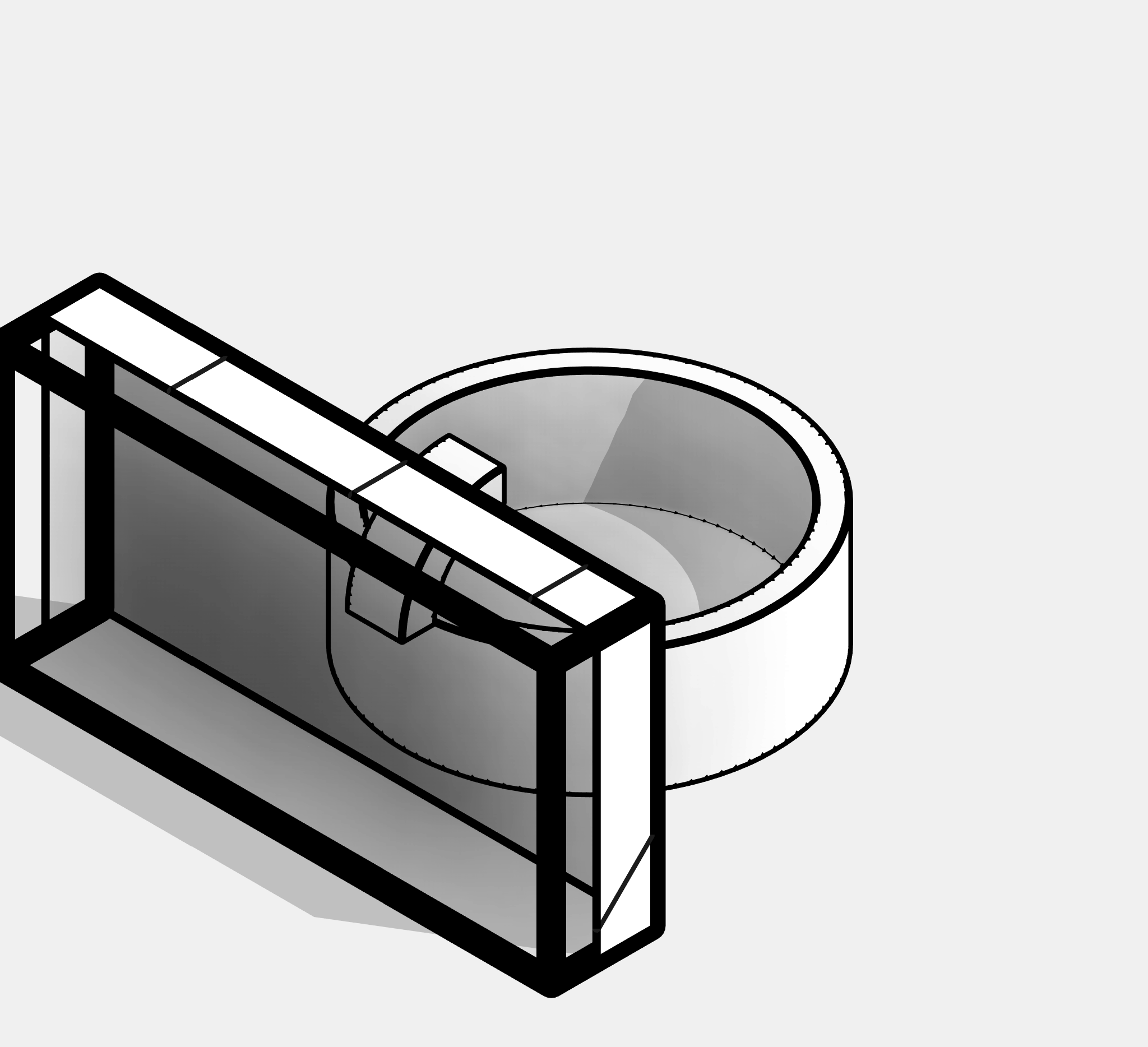 Sink - Wall Mounted Round - Single