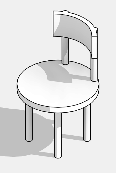 Chair - Dinner - Round