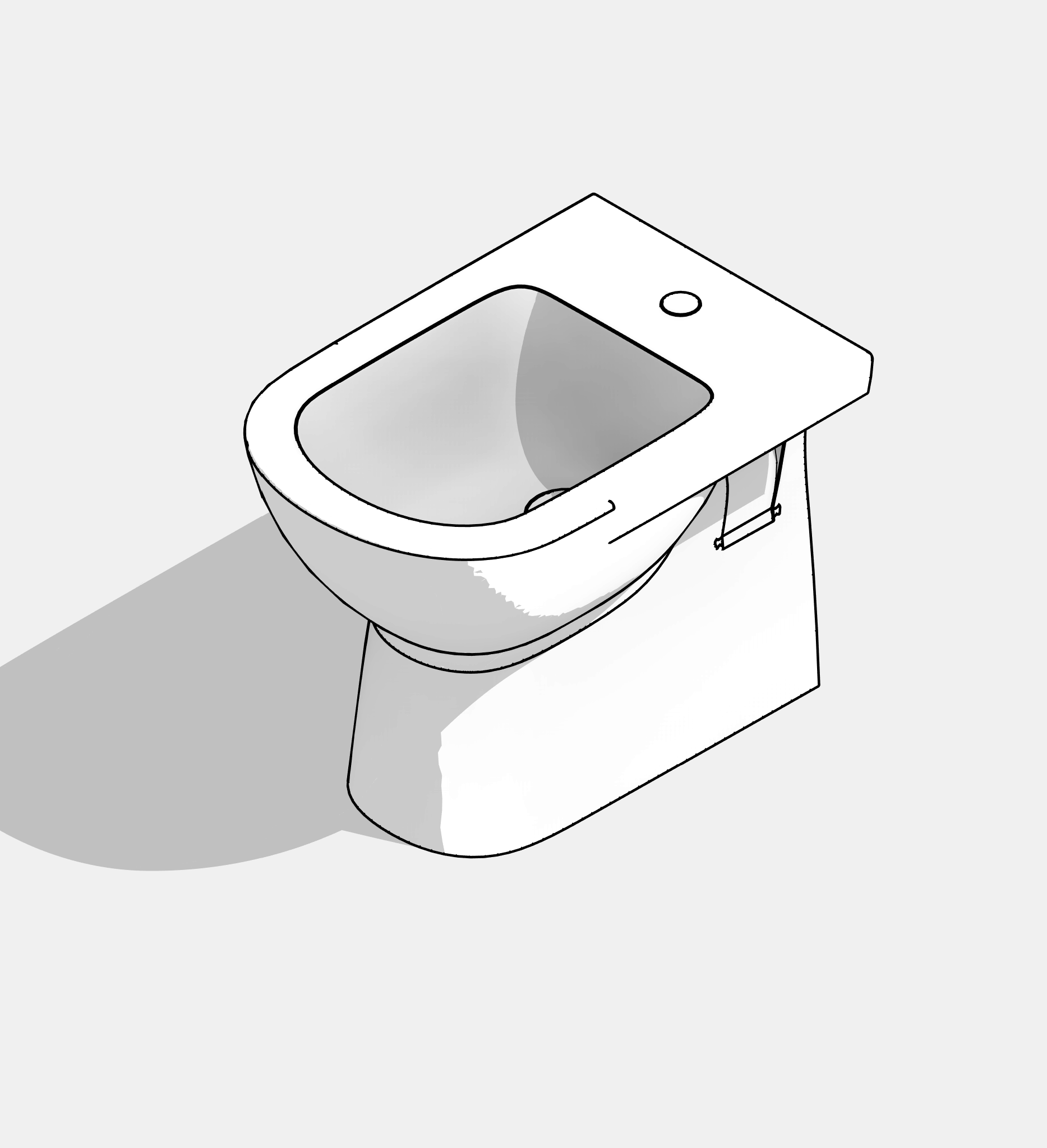 Bidet - Floor Mounted