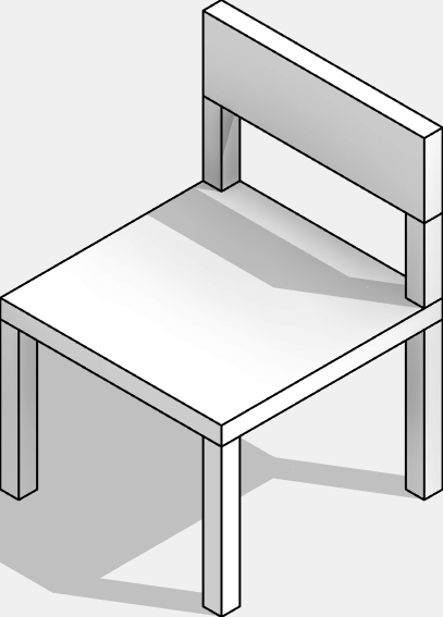 Chair - Dinner - Rectangular