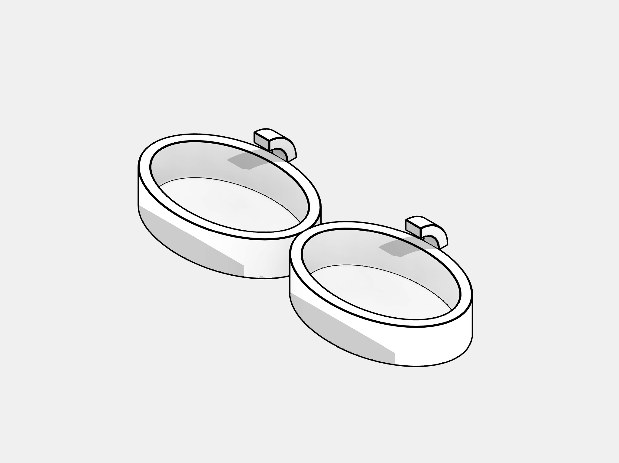 Sink - Vanity Oval - Double