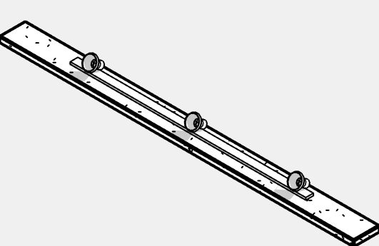 Light Fixture - Track - 3 Lights
