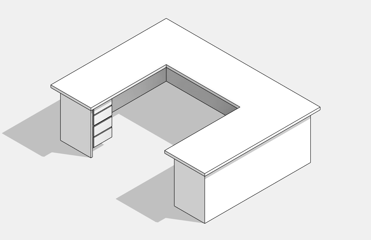 Desk - U