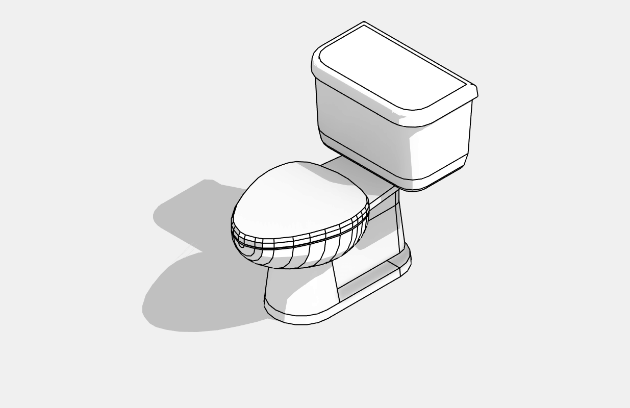 Toilet - With - Tank