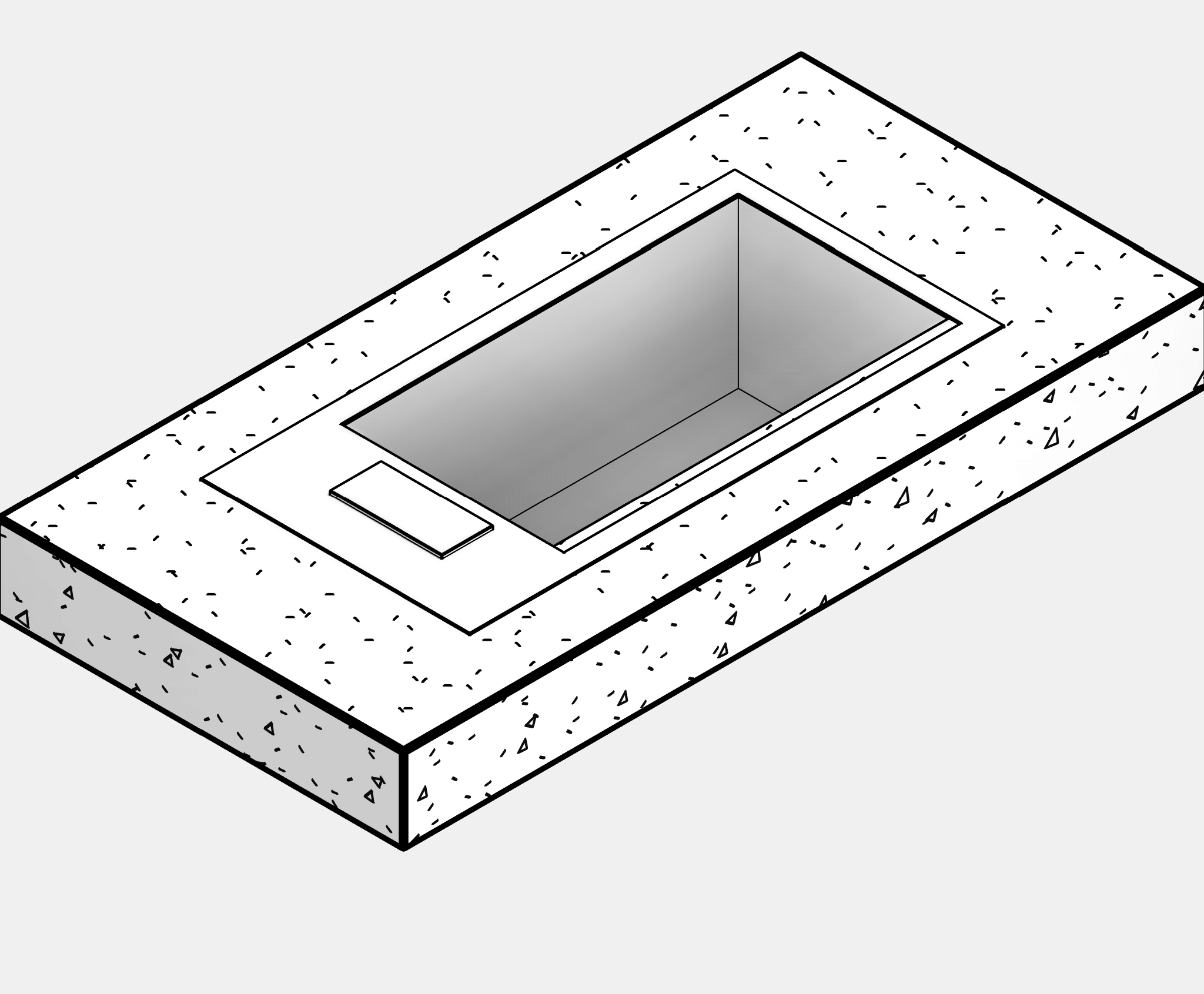 Drinking Fountain - Recessed - Single