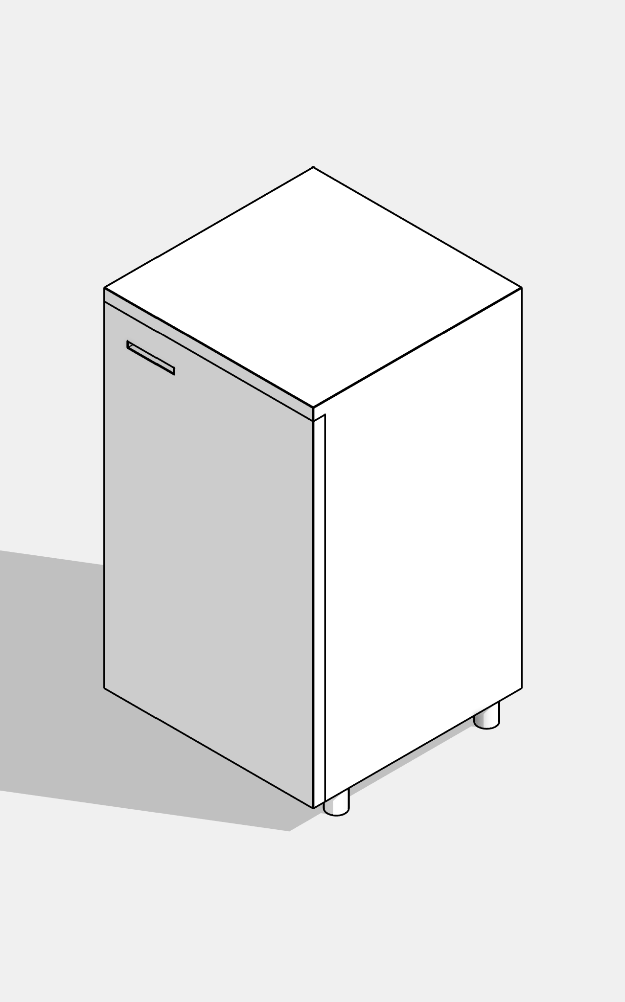 Refrigerator - Under Counter - Single Door