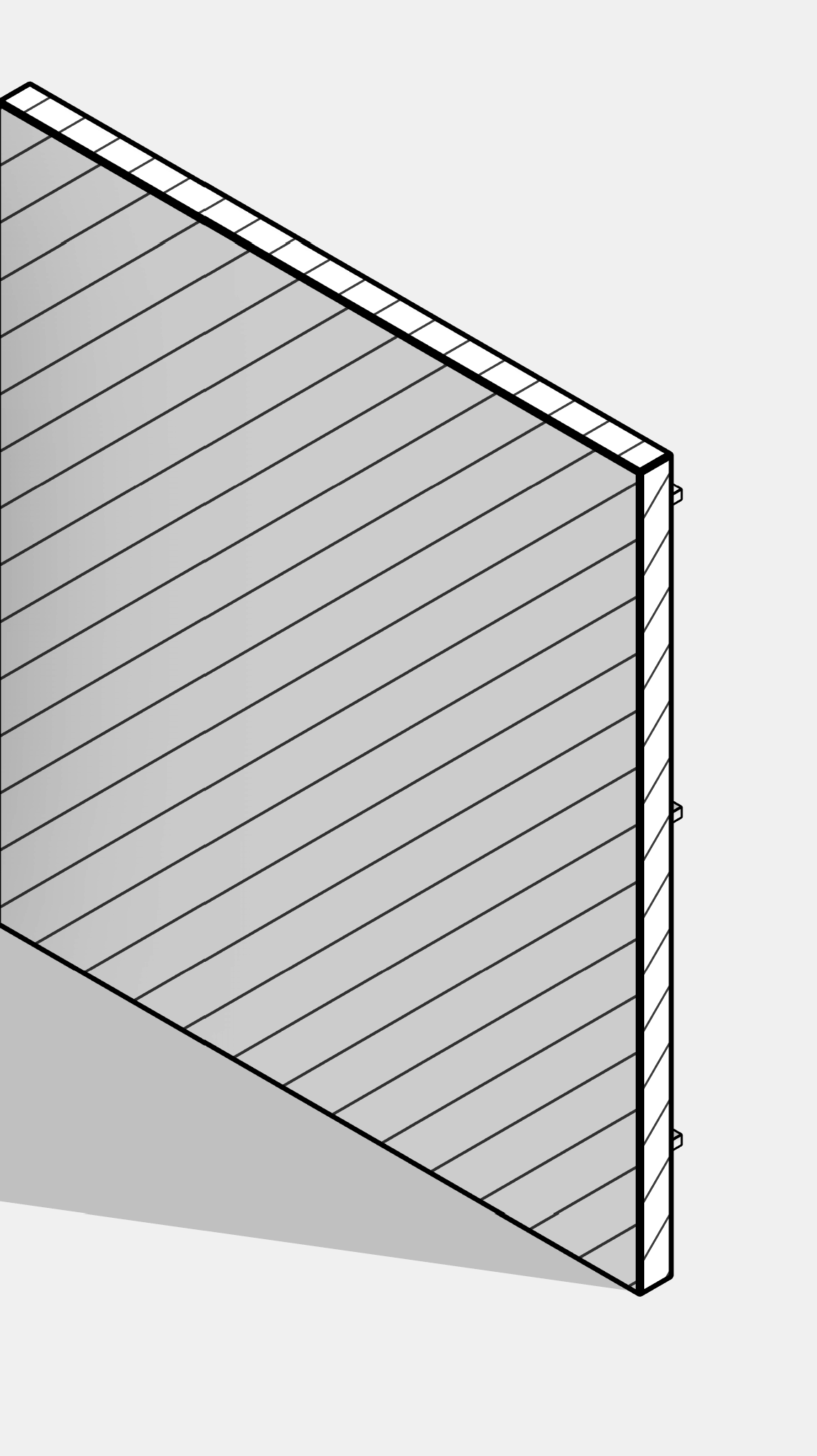 Shelving Unit - Wall Mounted